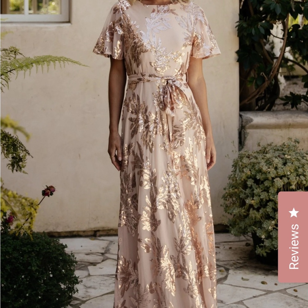 Baltic Born Muse Elegant Floral Maxi Dress